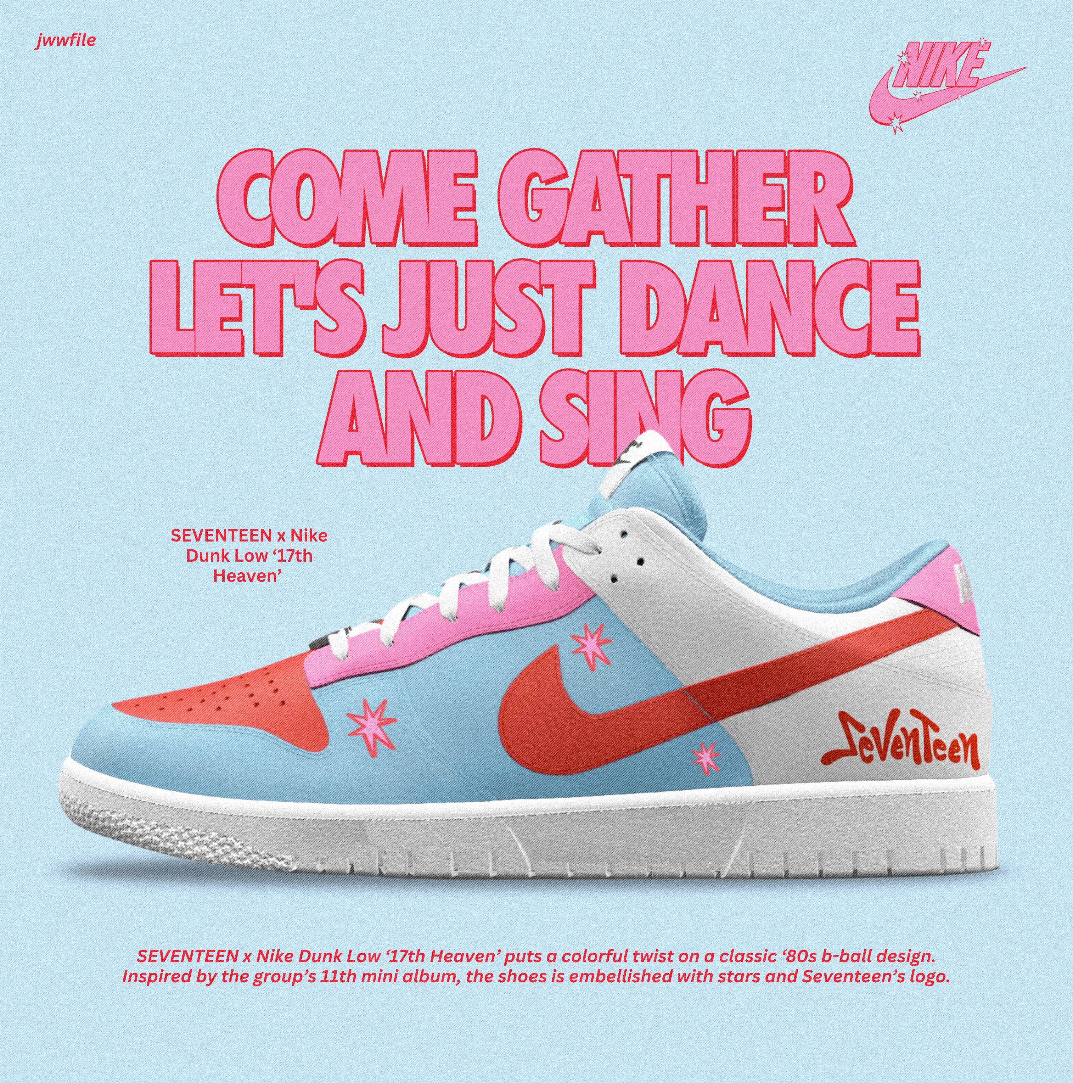 Seventeen x Nike Shoes