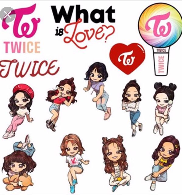 Twice Stickers
